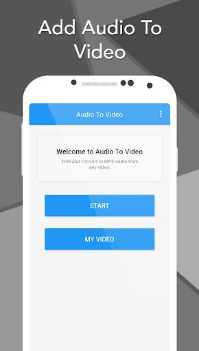 Add Audio To Video captura de pantalla 1