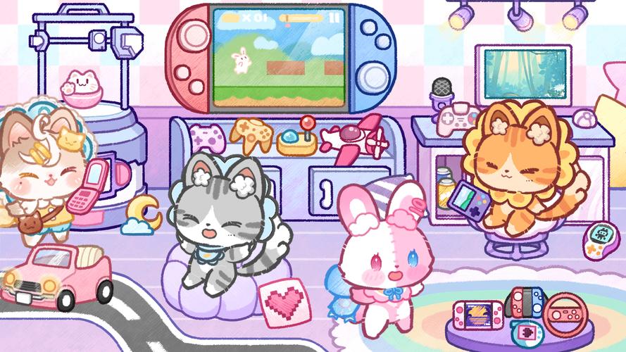 Lovely Cat World : Avatar Life Screenshot 2