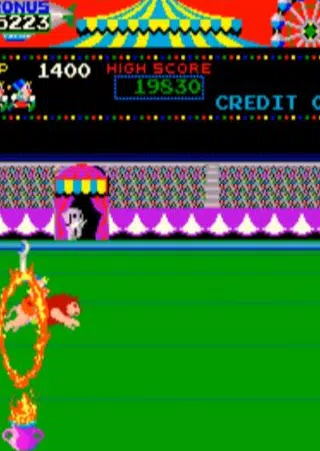 circus game retro Screenshot 1