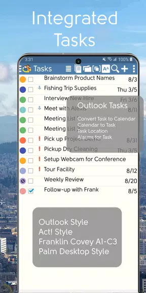 DejaOffice CRM with PC Sync captura de pantalla 3