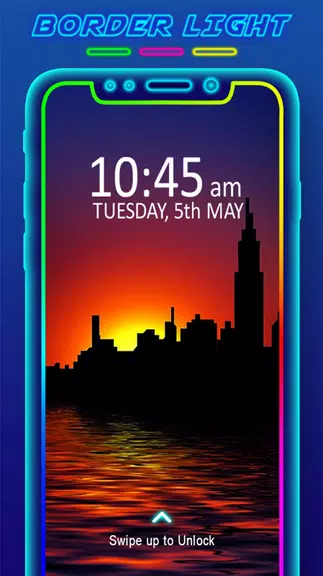Border Light - LED Wallpaper ảnh chụp màn hình 1