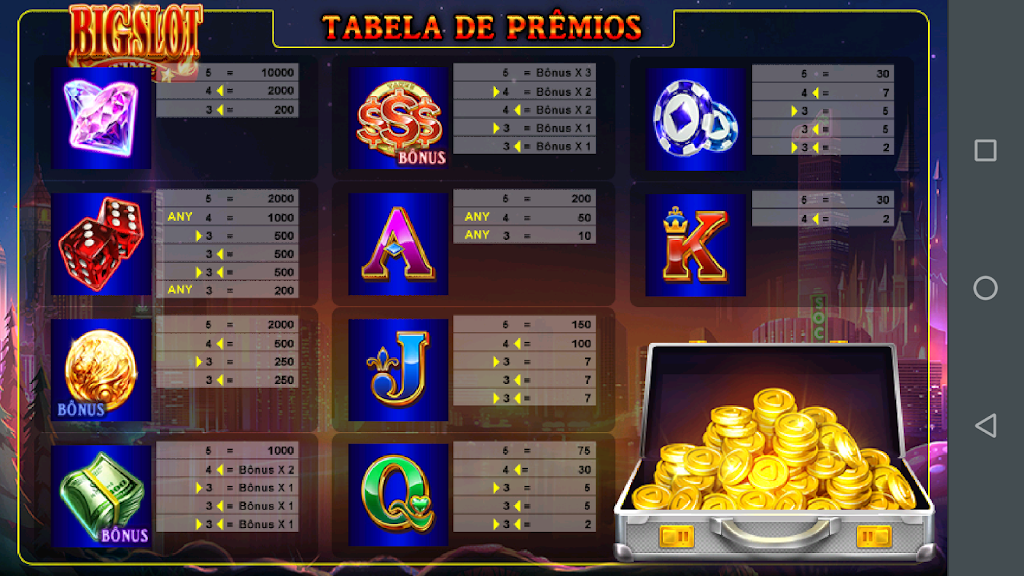 Big Slot Fortune Caça Níquel Captura de pantalla 2