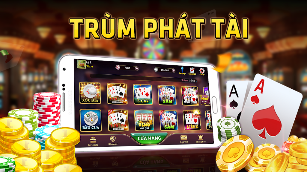 Xèng club -Game bai doi thuong-danh bai doi thuong ảnh chụp màn hình 1