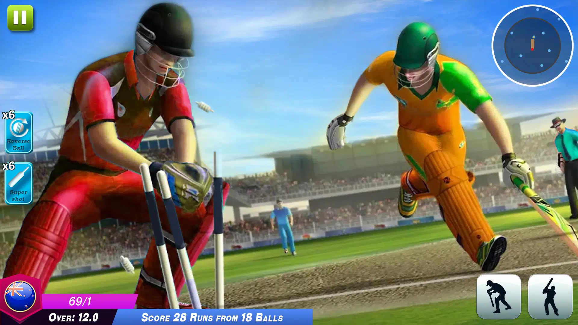 World Cricket Games Offline屏幕截圖4