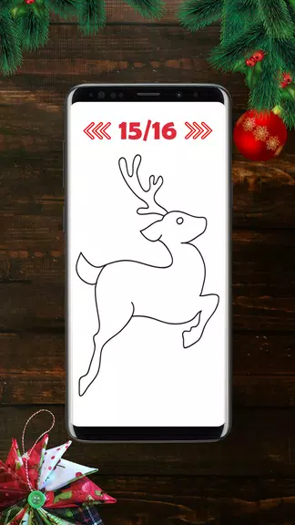 Christmas Drawing Appスクリーンショット4