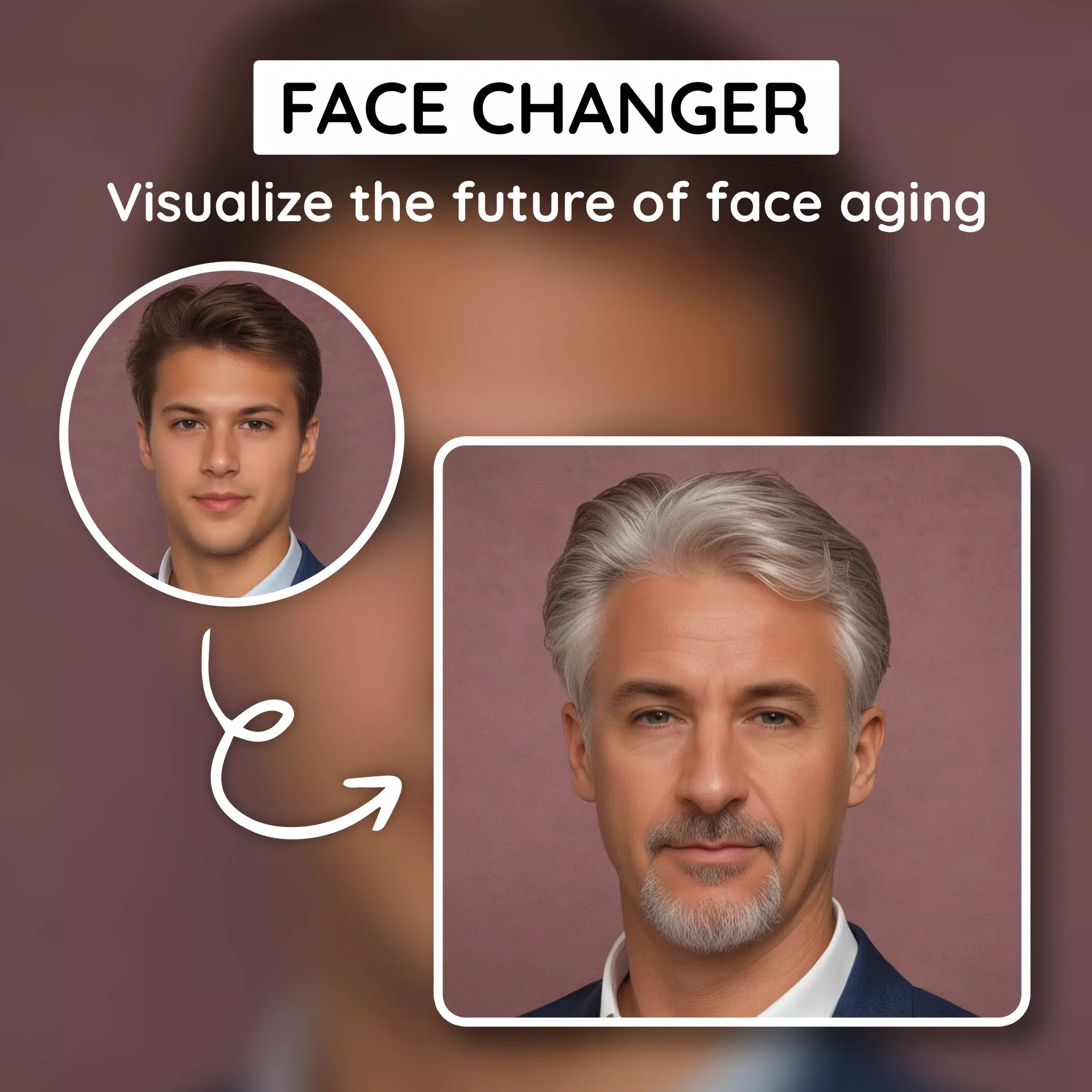 Screenshot Future Self Face Aging Changer 1