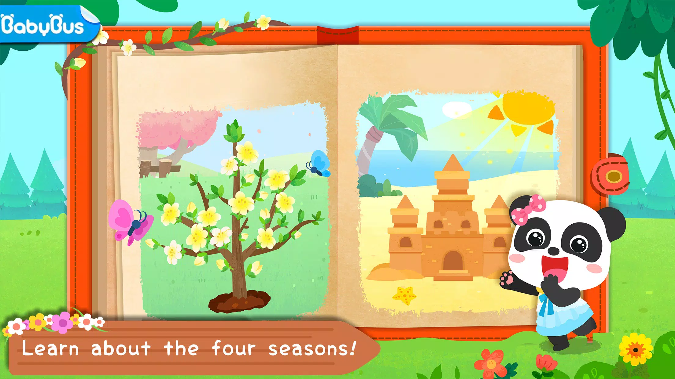 Baby Panda's Four Seasons Screenshot 1