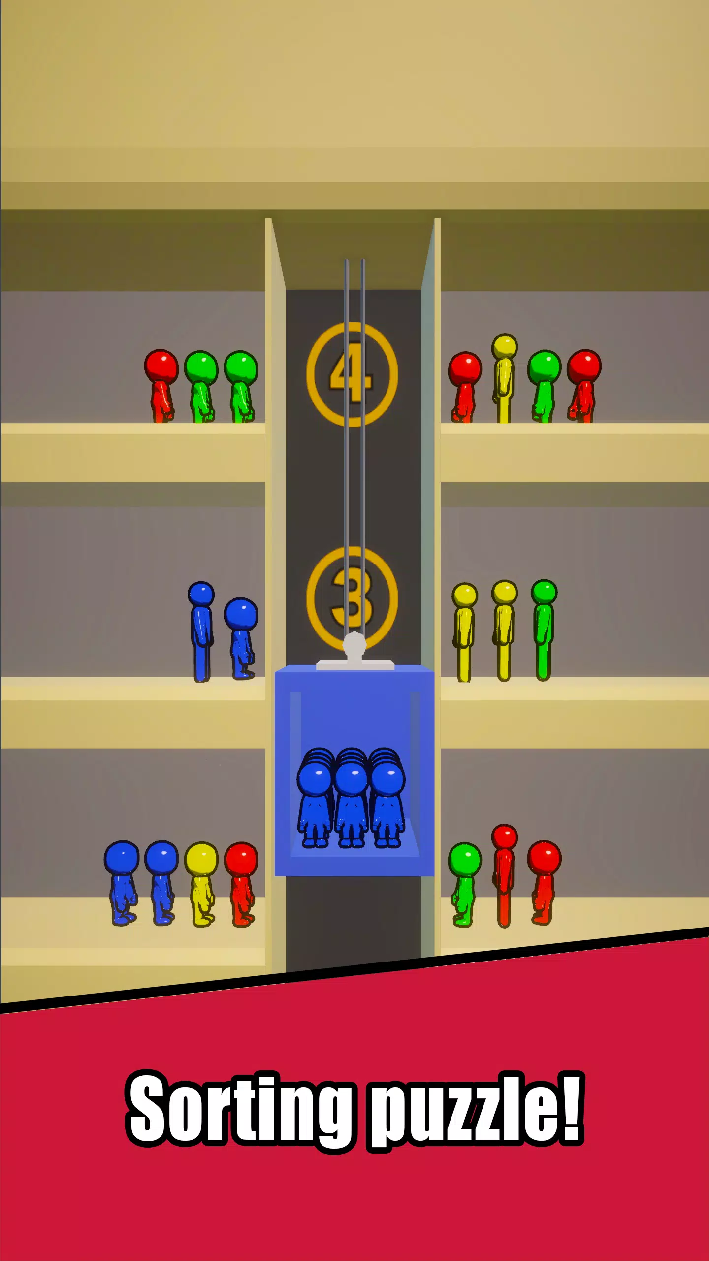 Lift Traffic: elevator game Capture d’écran1