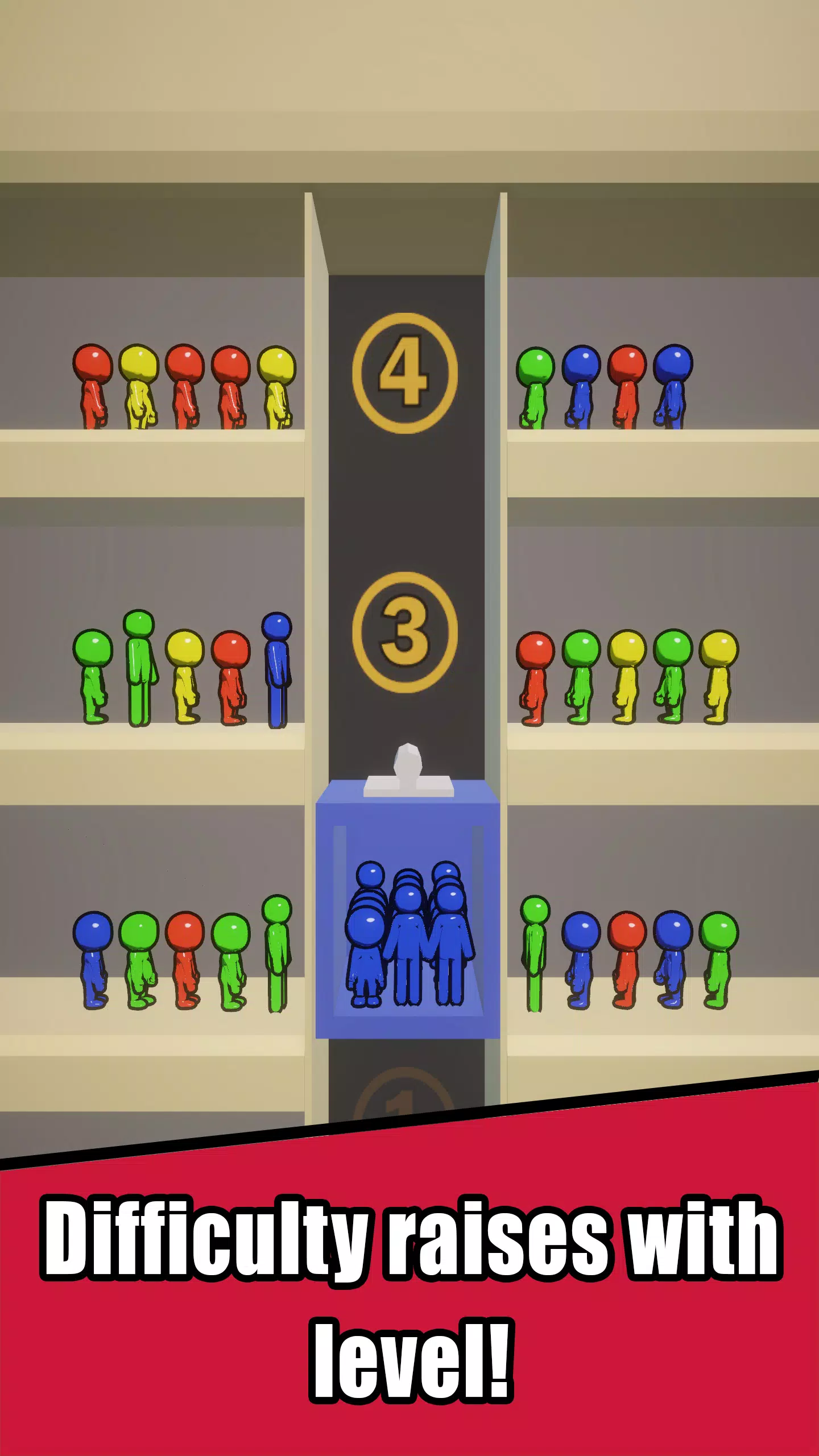 Lift Traffic: elevator game Capture d’écran3