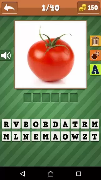 Screenshot Vegetables Quiz 1