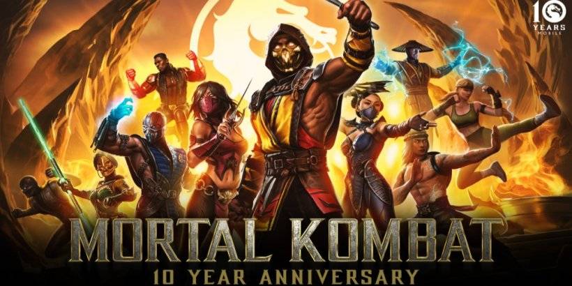 MK1 Geras，Klassic Skarlet加入Mortal Kombat Mobile的10週年慶典