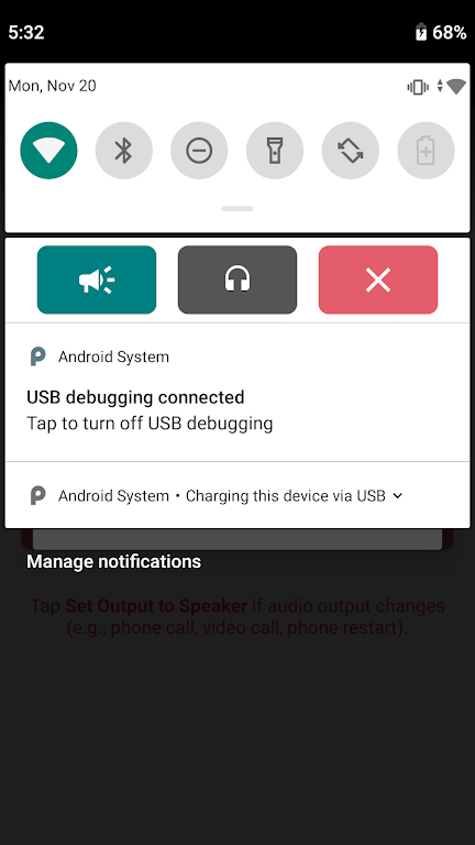 Fix Speaker - Disable Earphone экрана 4