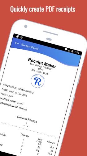 Receipt Maker ကိုဖန်သားပြင်1