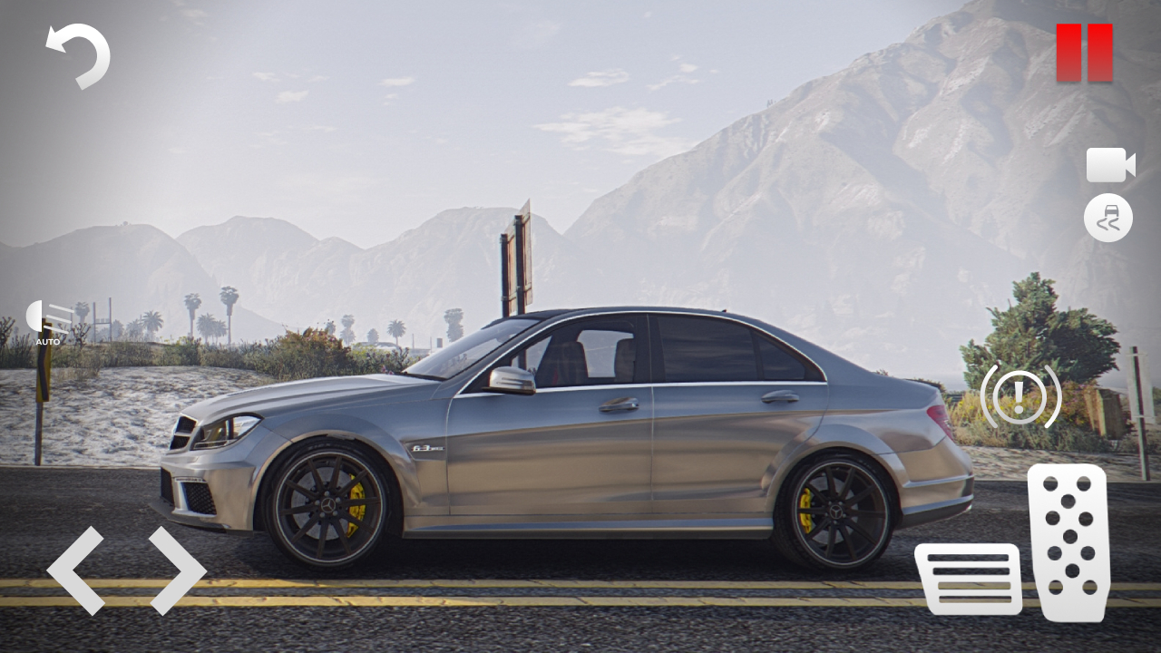 Car Driver Mercedes C-Class 63スクリーンショット4