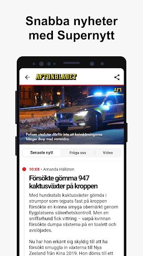 ภาพหน้าจอ Aftonbladet Nyheter 4