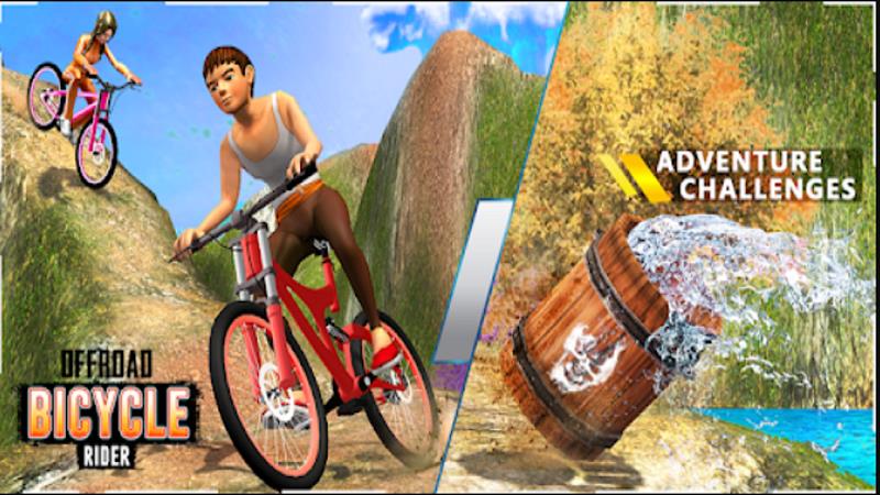 Offroad Bicycle Bmx Stunt Game ekran görüntüsü 2