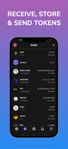 WalletSwap Crypto Wallet ảnh chụp màn hình 3