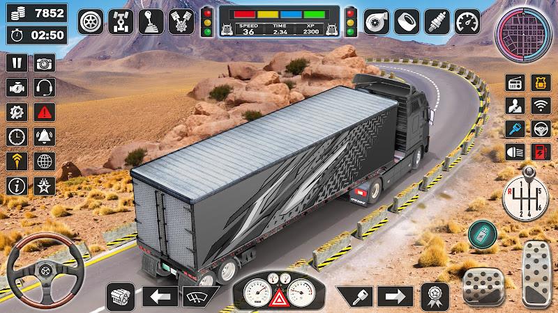 Truck Driving School Games Proスクリーンショット1