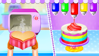 Sweet Cake Maker Cake Game Captura de pantalla 1