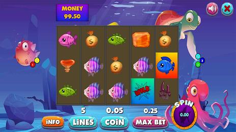 Jackpot underwater City slots zrzut ekranu 1