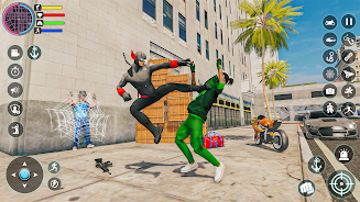 Miami Rope Hero: Spider Games screenshot 4