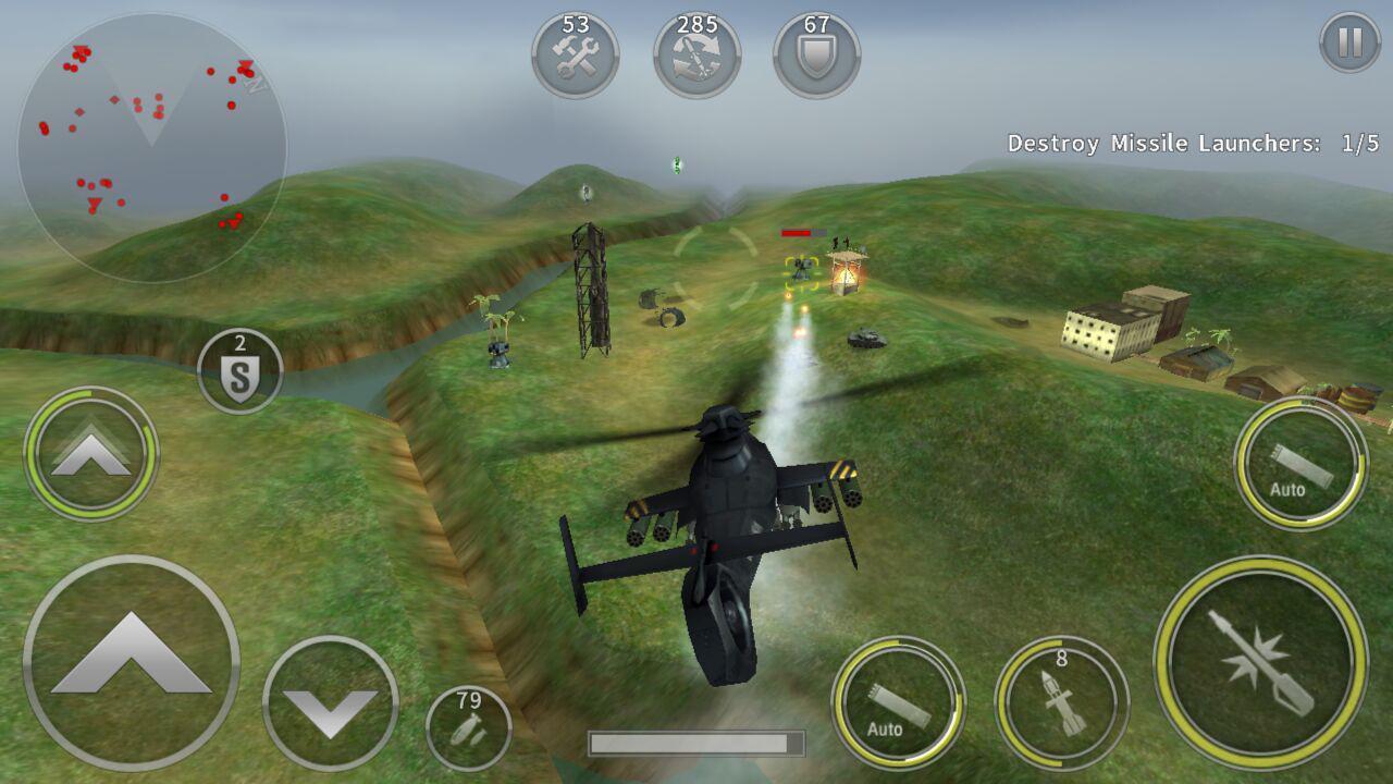 GUNSHIP BATTLE：直升機 3D Action屏幕截圖2