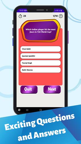 Cricket Quiz Game屏幕截圖4