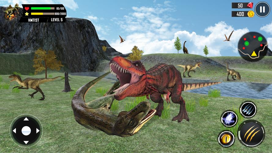 Dinosaur Simulator 3d offline экрана 1