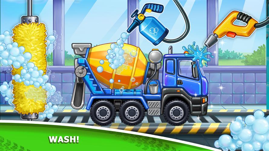Kids truck games Build a house Capture d’écran2