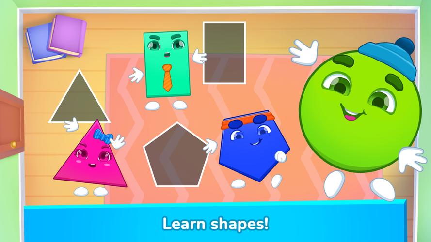 Screenshot Learning shapes & colors games 4