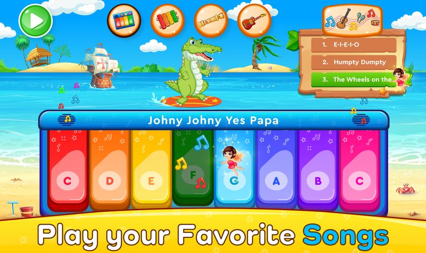 Piano Kids Music Songs & Games Screenshot 2