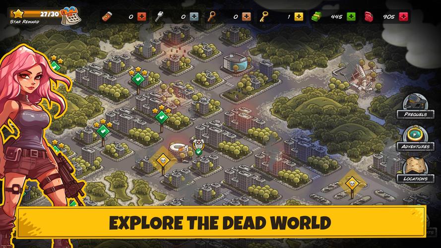Dead World Heroes: Zombie Rush screenshot 4
