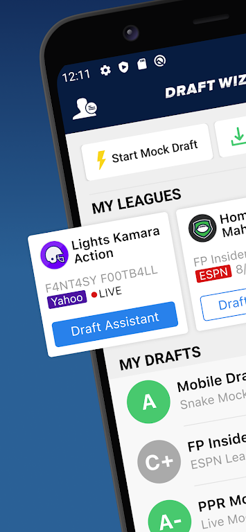 Fantasy Football Draft Wizard应用截图第1张