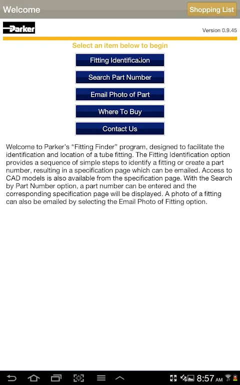 Fitting Finder ảnh chụp màn hình 1