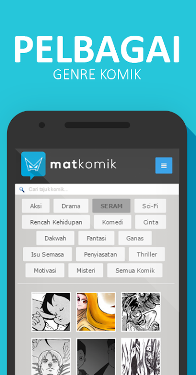 ภาพหน้าจอ Matkomik - Apps Komik Percuma! 4