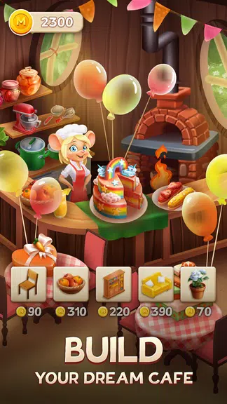 Merge Inn - Cafe Merge Game screenshot 1