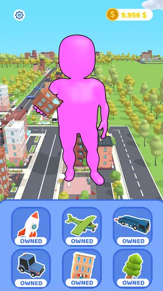 ภาพหน้าจอ Muscle Land - Lifting Weight 1
