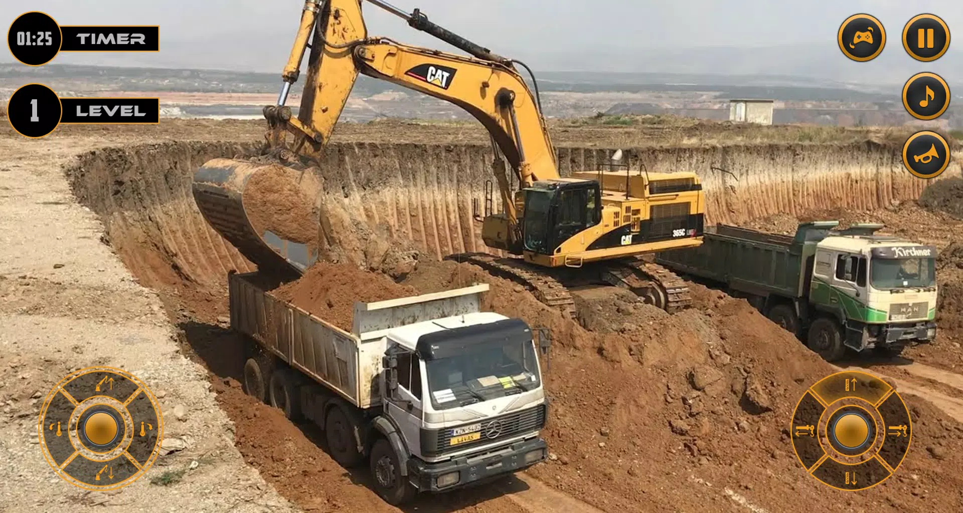 Real Excavator Simulator Games Capture d’écran1