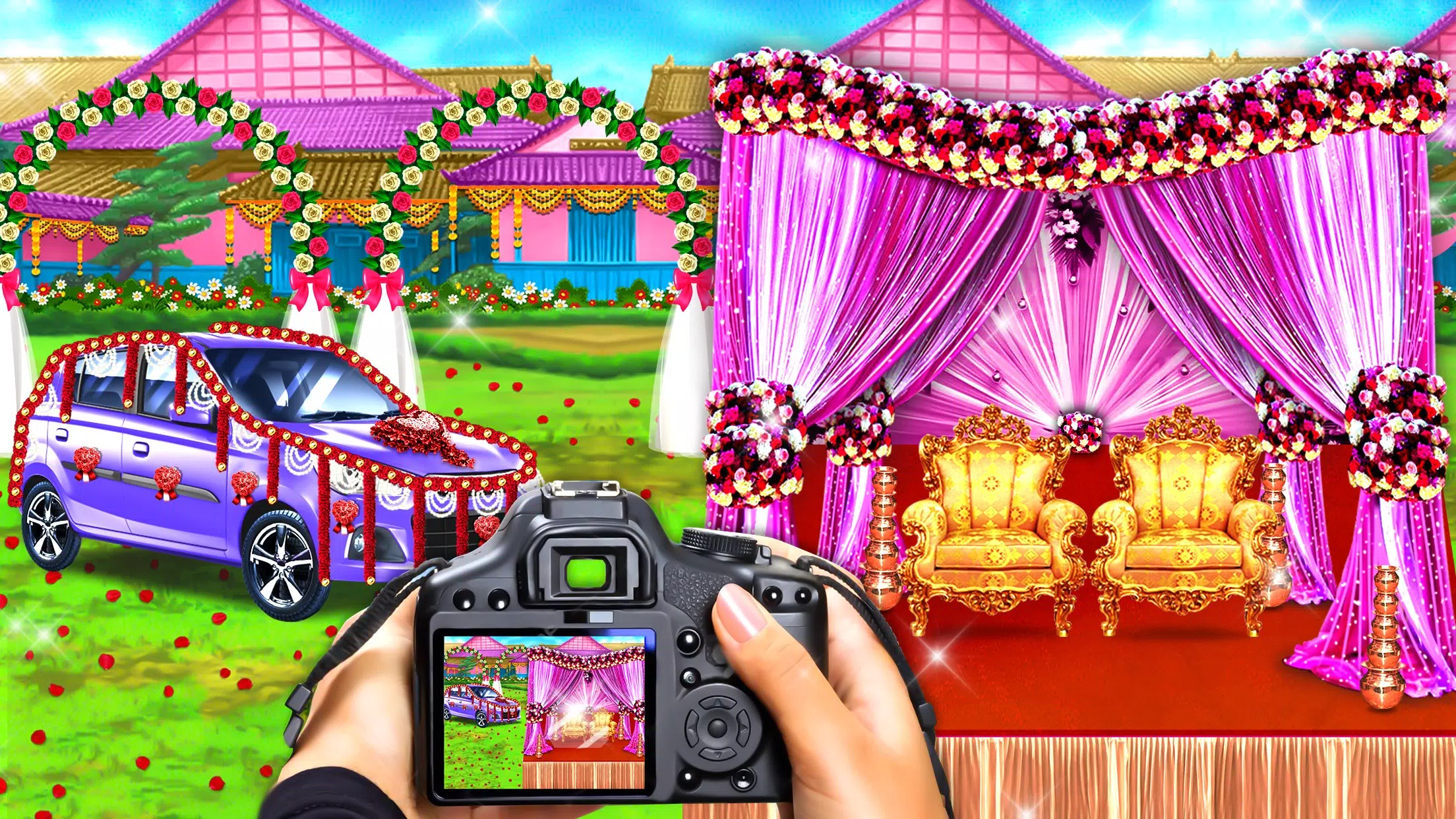 Cute Girl Wedding Game ကိုဖန်သားပြင်4