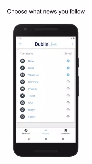 Dublin Live captura de pantalla 3