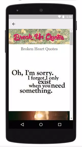 Broken Heart Quotes屏幕截圖3