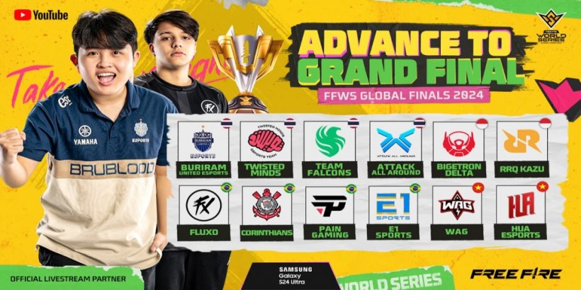 스타 스터드 주말을위한 Garena 's Free Fire World Series Finale 세트