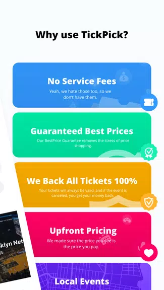 ภาพหน้าจอ TickPick - Live Event Tickets 2