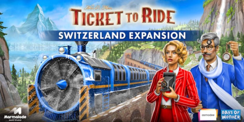 Ang Ticket to Ride ay naglulunsad ng bagong pagpapalawak ng Switzerland