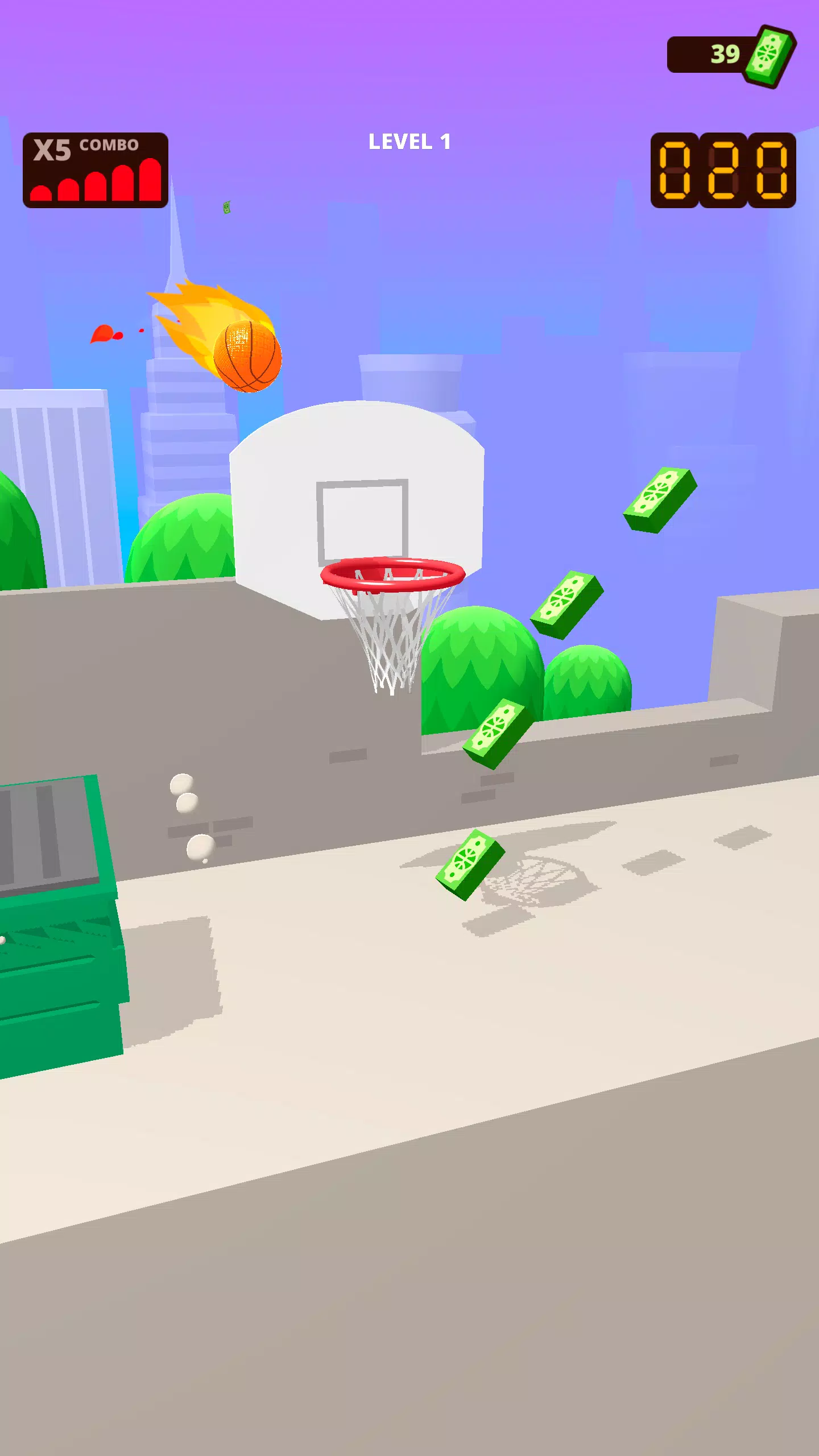 Bounce Dunk 스크린 샷 1