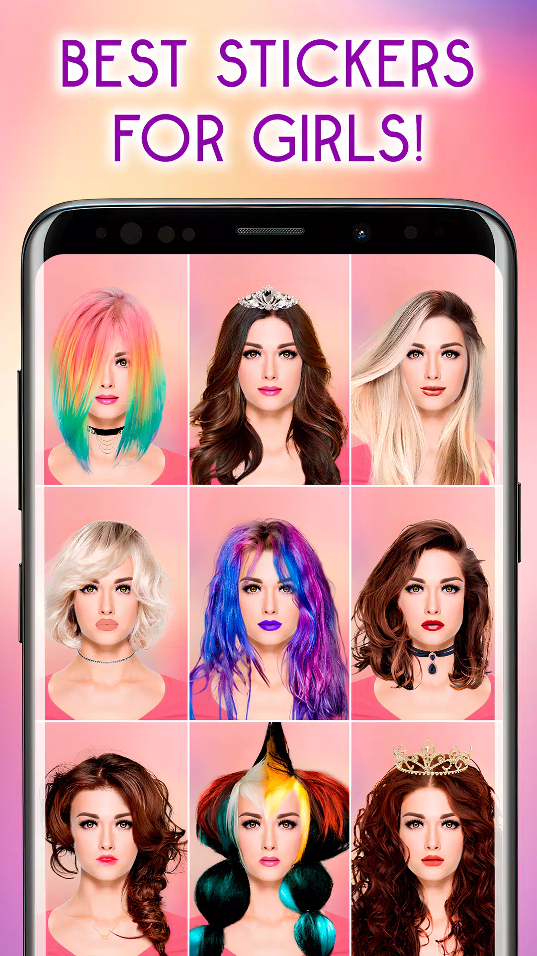 Hairstyles Photo Editor Screenshot 2