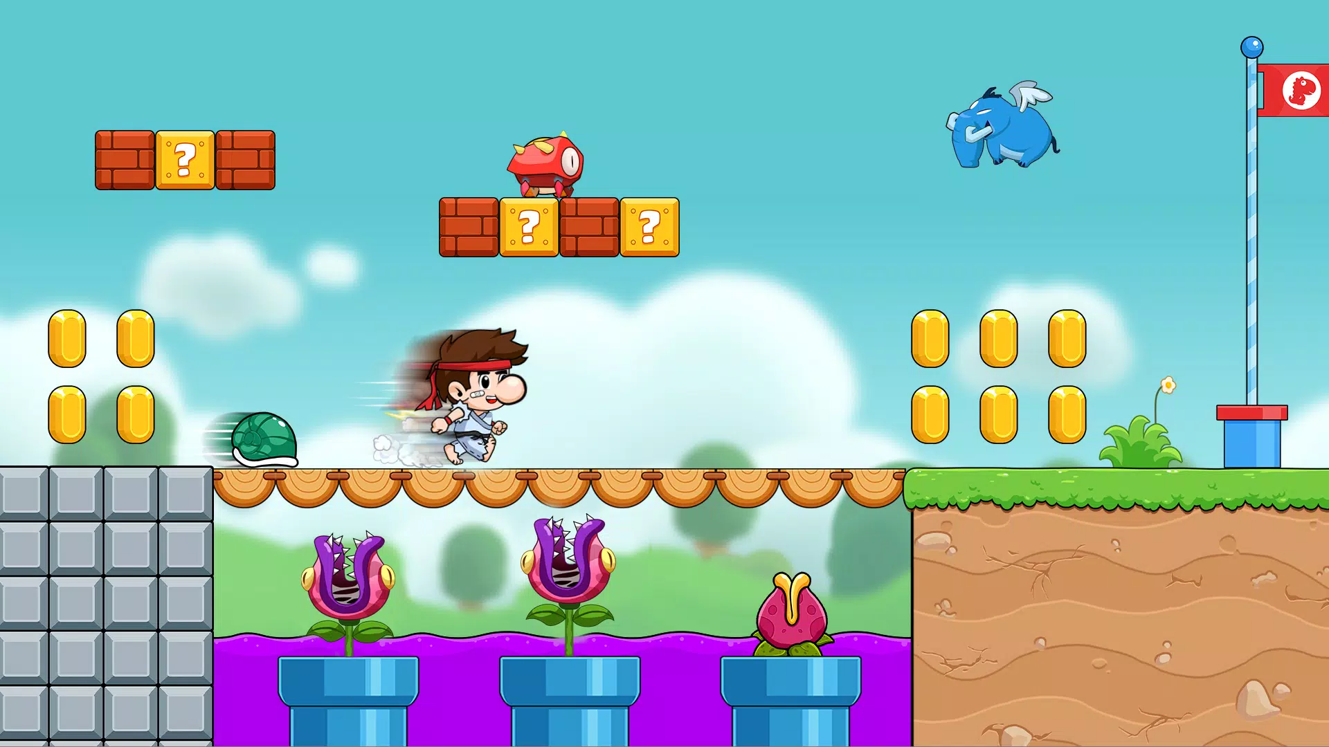 Bean’s World Super: Run Games ảnh chụp màn hình 4