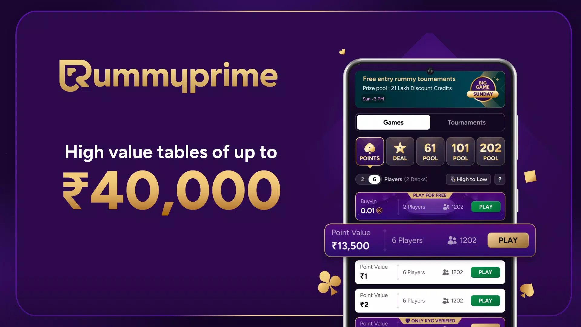 RummyPrime - Rummy Cash Game স্ক্রিনশট 3