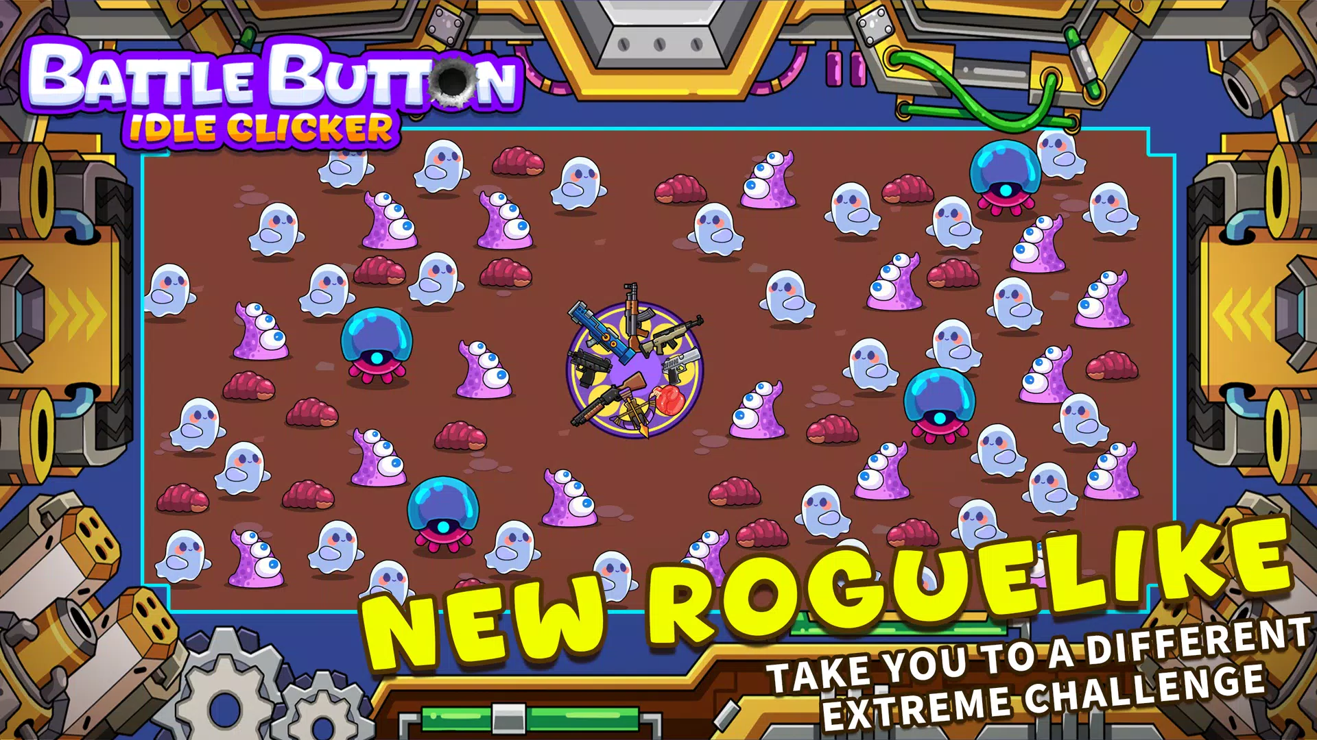 Battle Button - idle clicker screenshot 1