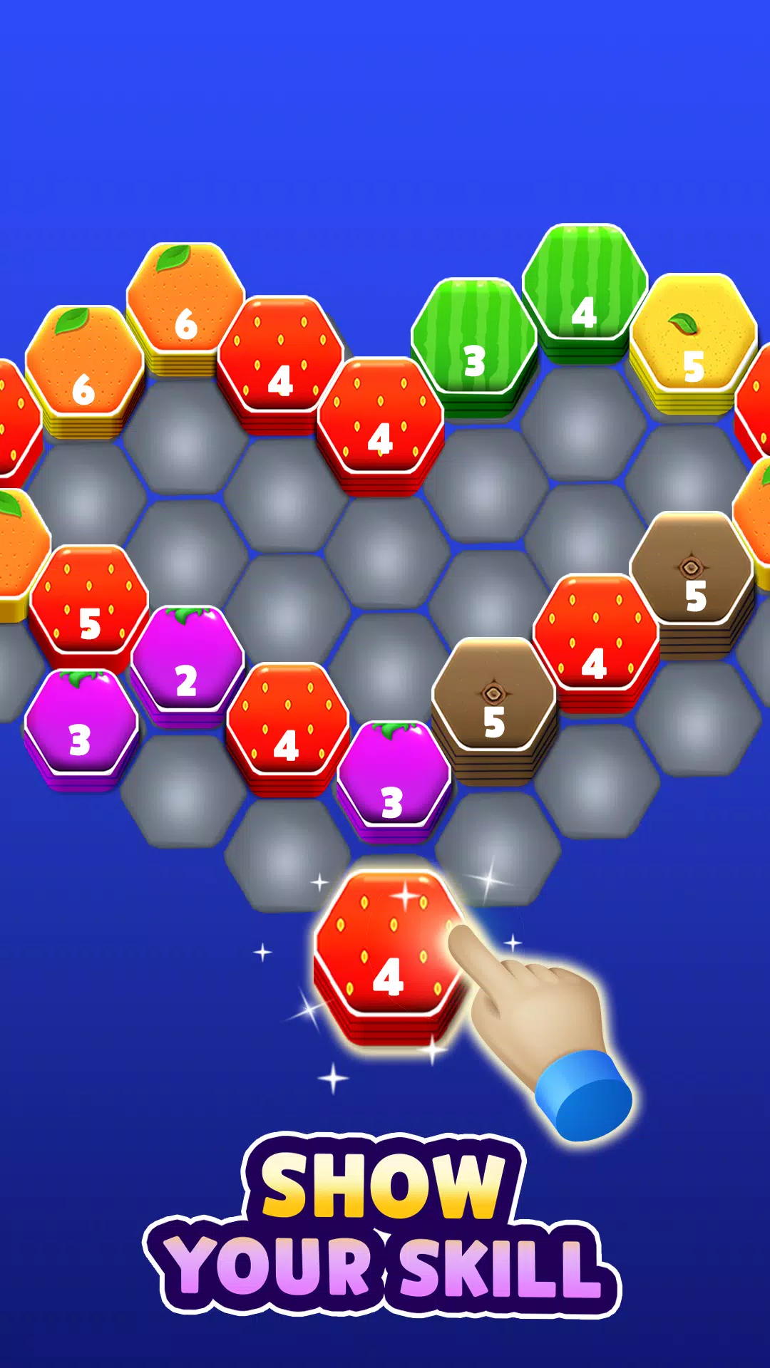 Hexa Music - Color Puzzle 스크린샷 1